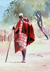 Maasai chief