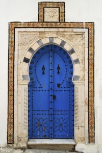 An oriental entrance found in Tunisia