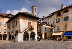 Old church in Orta San Giulio