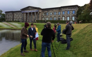 Behind the scenes of BBC Four's - The Story of Scottish Art